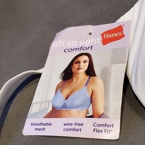 Hanes Oh so Light Comfort Wire-free Bra
